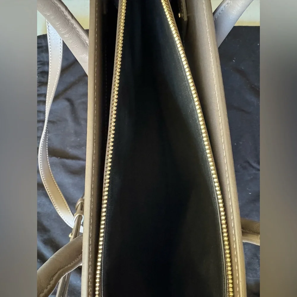 EUC Cuyana Work Satchel in Clay Smooth Leather
